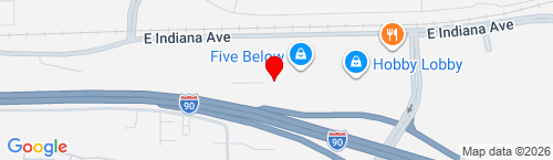 Map thumbnail of 13802 E Indiana Ave Spokane, WA 99216